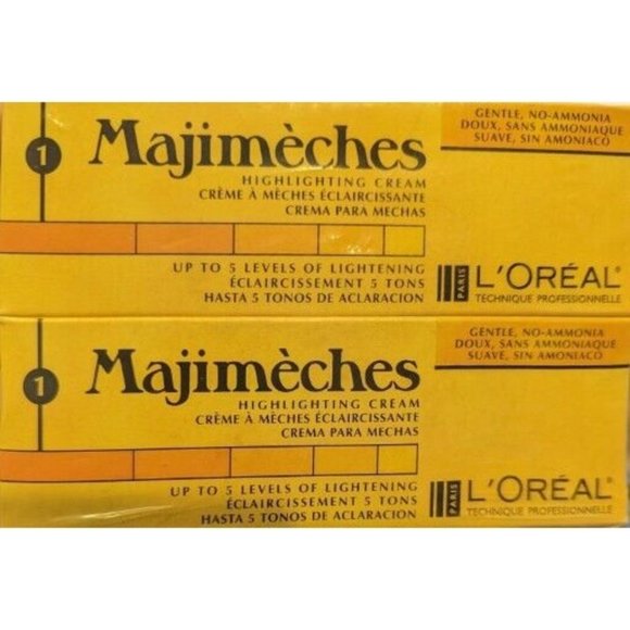 L'OREAL Majimeches Highlighting Cream Lot Of 6 Boxes 1.2oz Gentle No Ammonia NEW - Picture 1 of 5
